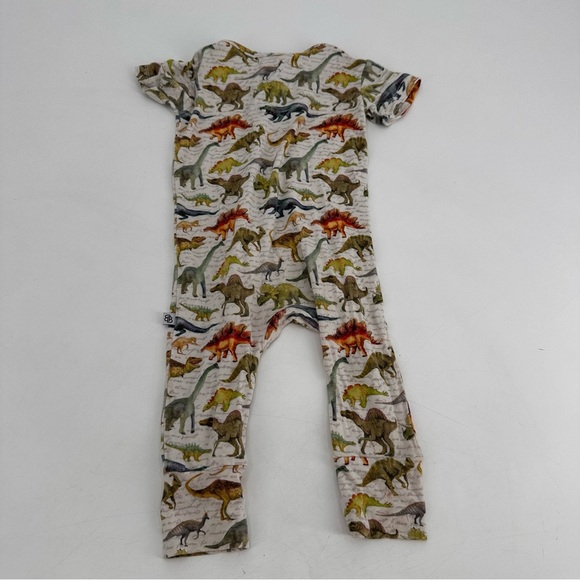 Little Bum Bums Dinosaur Bamboo Zip Sleeper 6-9 months FLAWS - Picture 4 of 4